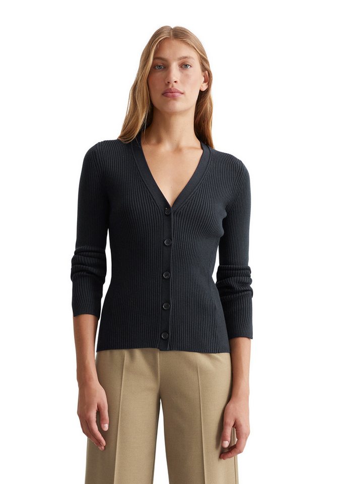 Marc O'Polo Cardigan aus Organic Cotton-Garn günstig online kaufen