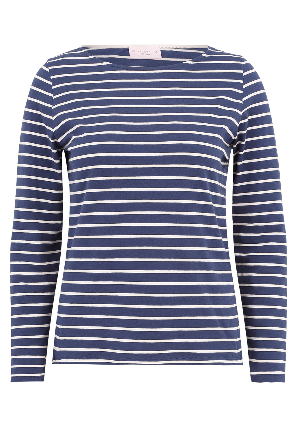 Betty Barclay Kurzarmshirt "Betty Barclay Ringelshirt mit U-Boot-Ausschnitt günstig online kaufen