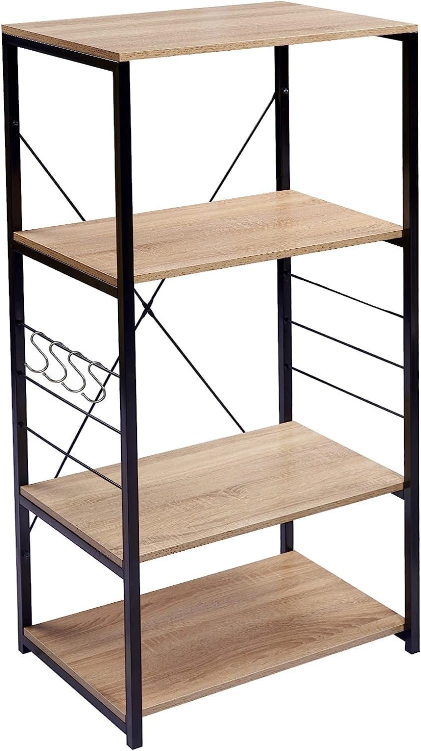 Woltu Küchenregal, 1-tlg., Standregal aus Holz günstig online kaufen