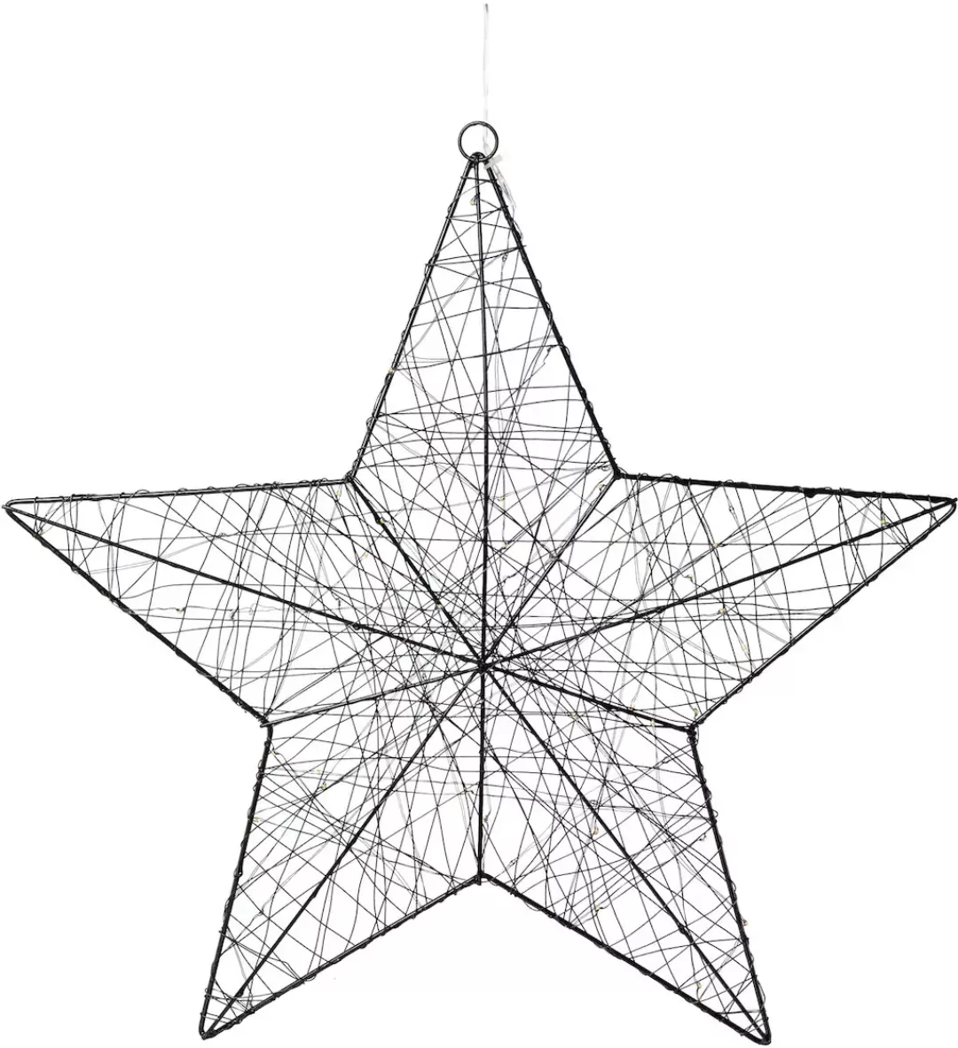 Creativ light Dekostern "Weihnachtsstern, Weihnachtsdeko", (1 St.), aus Dra günstig online kaufen