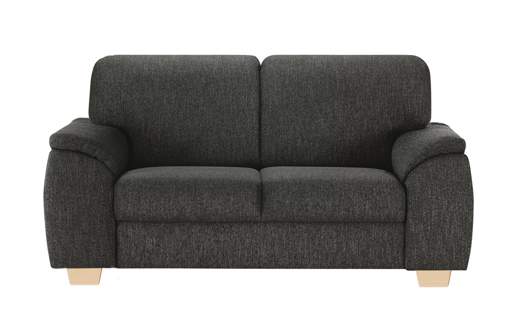 smart Sofa  Valencia - schwarz - 180 cm - 90 cm - 93 cm - Polstermöbel > So günstig online kaufen