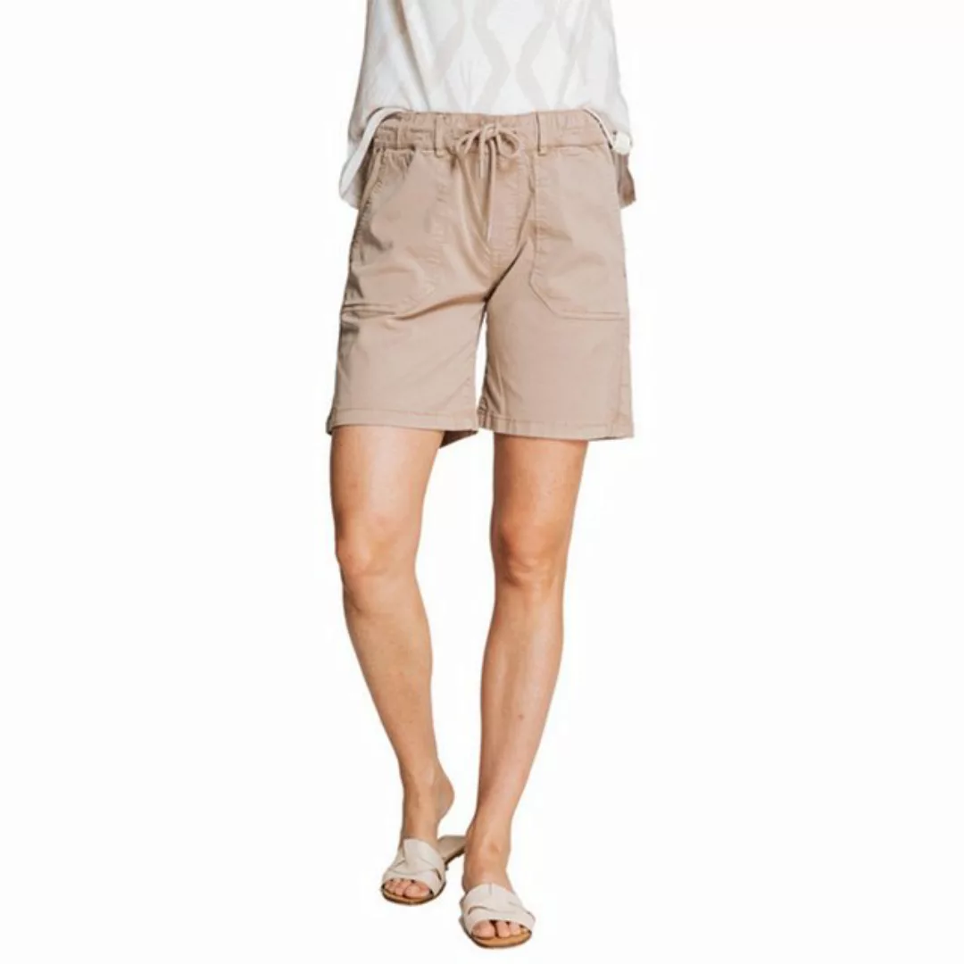 Zhrill Chinos Shorts ZHDAISEY Braun (0-tlg) angenehmer Tragekomfort günstig online kaufen