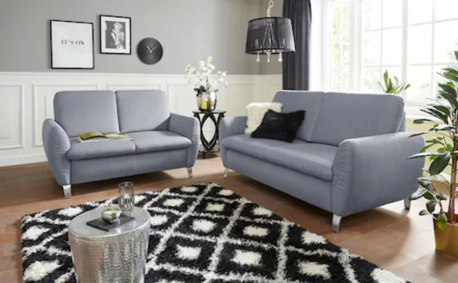 sit&more 2,5-Sitzer »Daytona«, inklusive Federkern und einer Kopfstütze günstig online kaufen