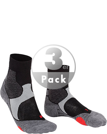 FALKE BC3 Socken, 39-41, Schwarz, Baumwolle, 16866-301002 günstig online kaufen