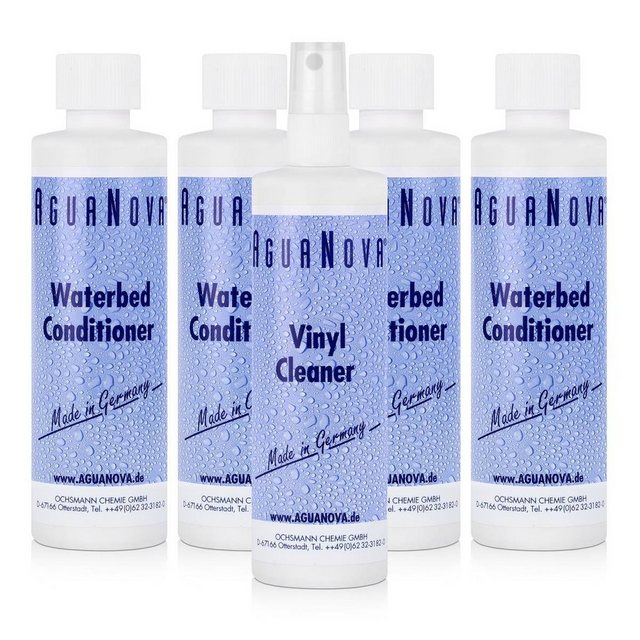 AguaNova, Wasserbett 4x AguaNova Wasserbett Conditioner, 1x Vinyl Cleaner günstig online kaufen