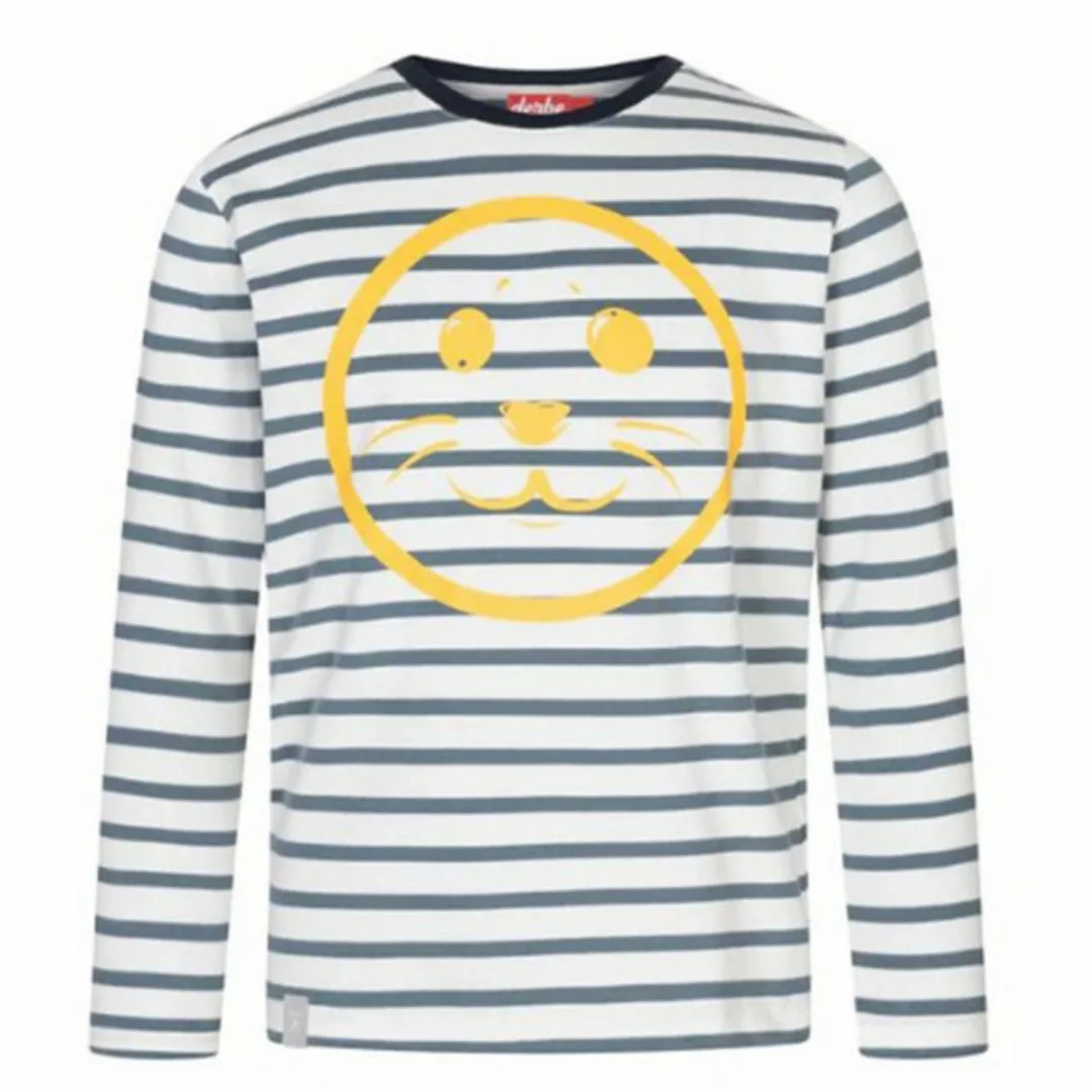 Derbe Longsleeve Robsmile - striped orion blue günstig online kaufen