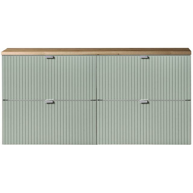 Lomadox Unterschrank NEWPORT-56-GREEN Waschtisch Doppelwaschtisch 120cm, gr günstig online kaufen