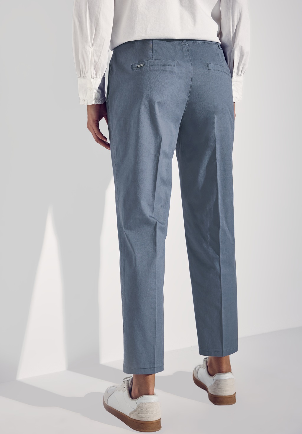 STREET ONE Chinohose, Middle Waist günstig online kaufen