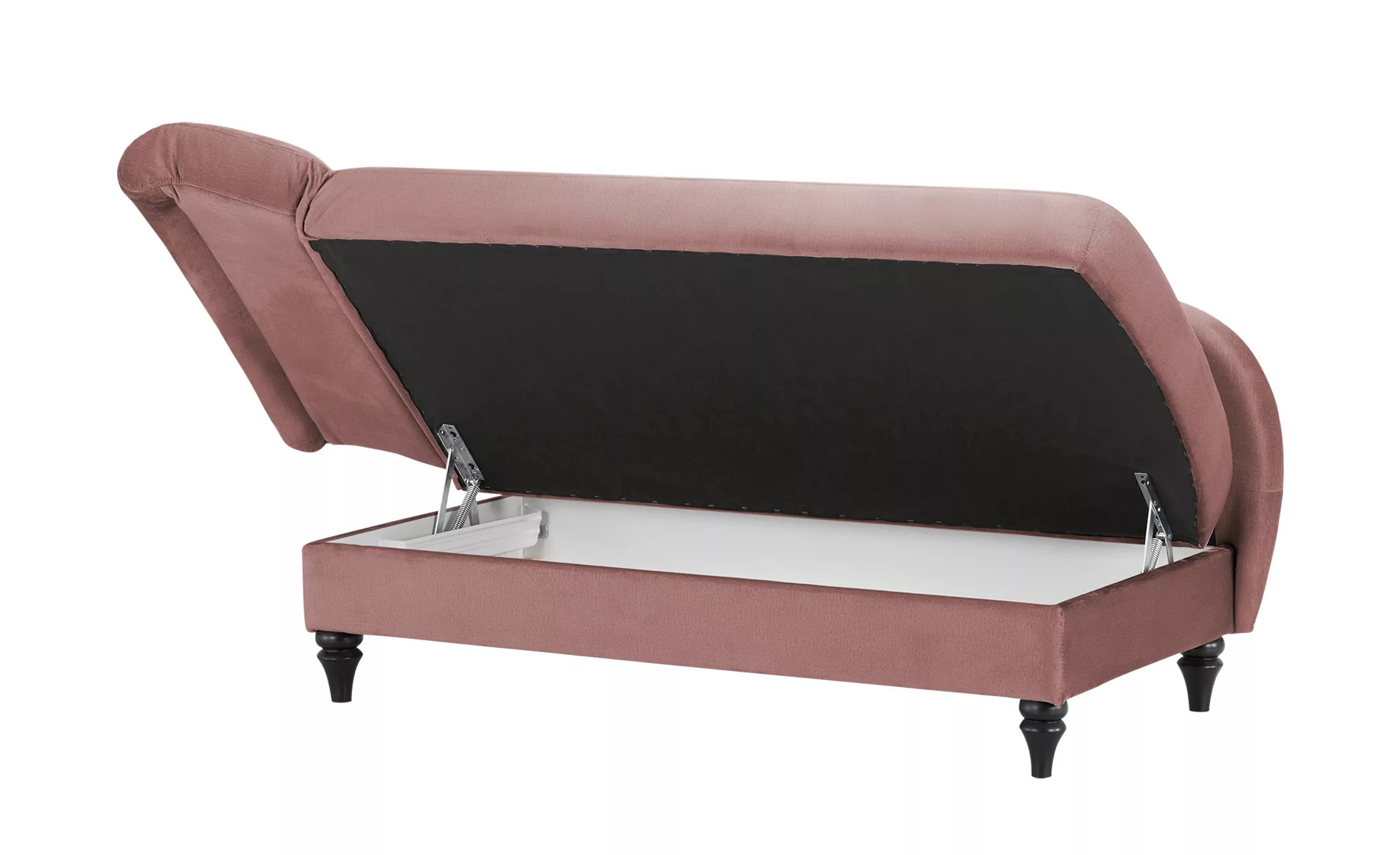 Recamiere  Nadja ¦ rosa/pink ¦ Maße (cm): B: 190 H: 92 T: 85 Polstermöbel > günstig online kaufen