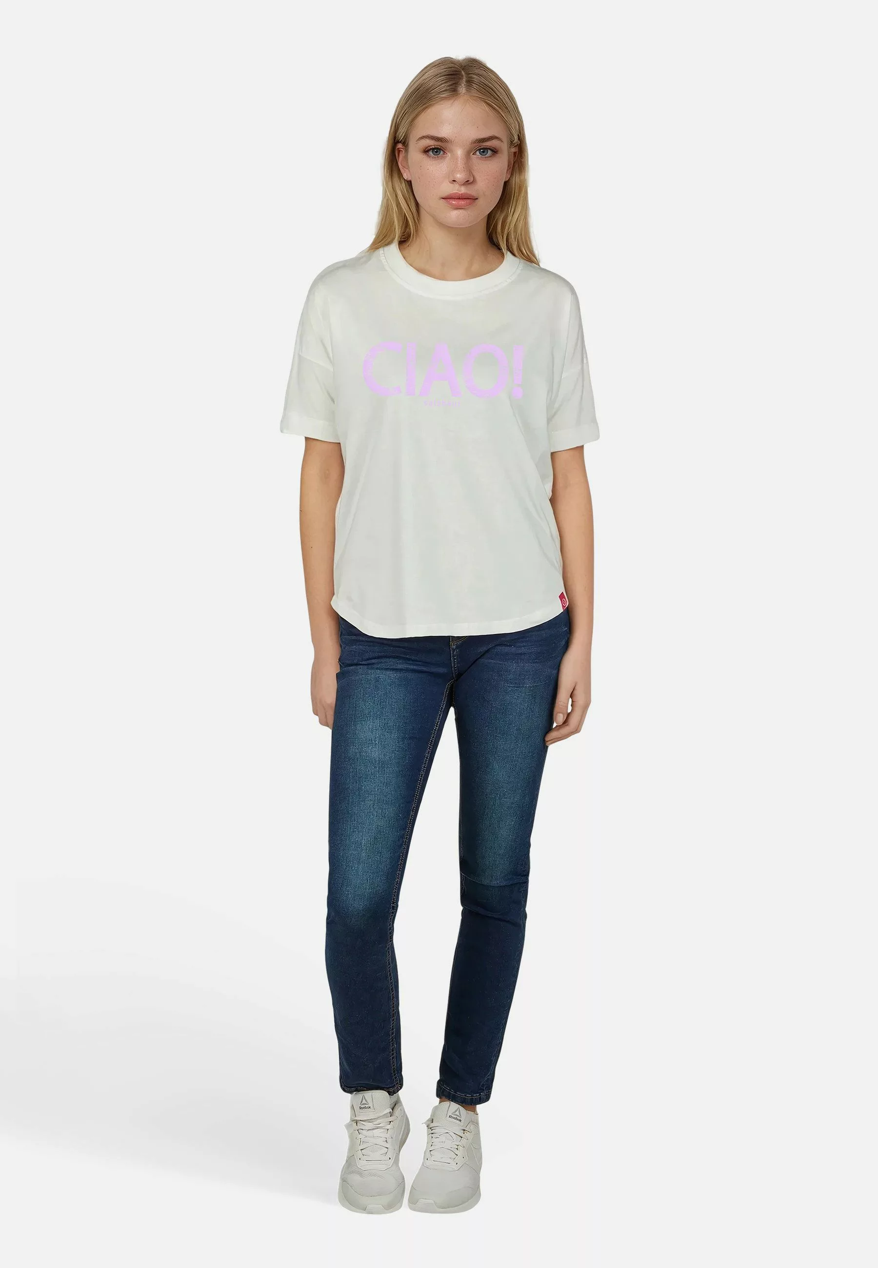 salzhaut T-Shirt LEEV-CIAO Damen Relaxed-Fit Der günstig online kaufen
