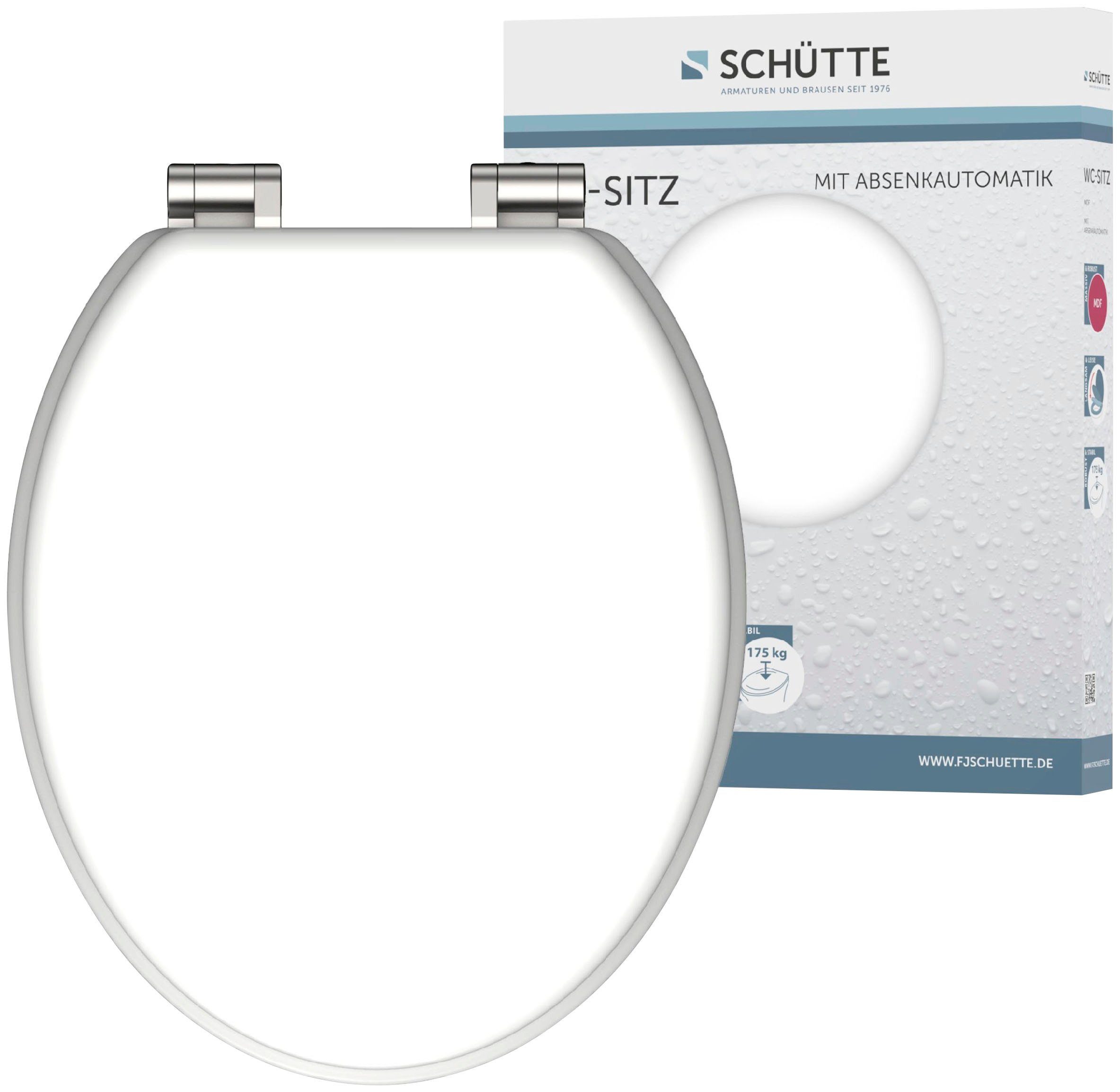 Schütte WC-Sitz SPIRIT, mit Absenkautomatik und günstig online kaufen