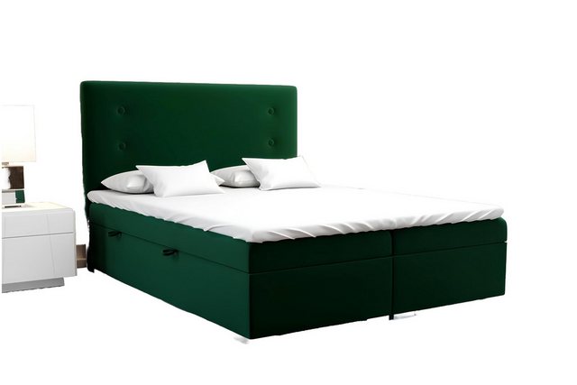 Xlmoebel Bett Hotel-Doppelbett-Set mit Boxspring-Matratze und Topper, inklu günstig online kaufen