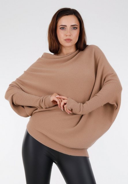 YC Fashion & Style Strickpullover "Casual Chic: Asymmetrischer Pullover in günstig online kaufen