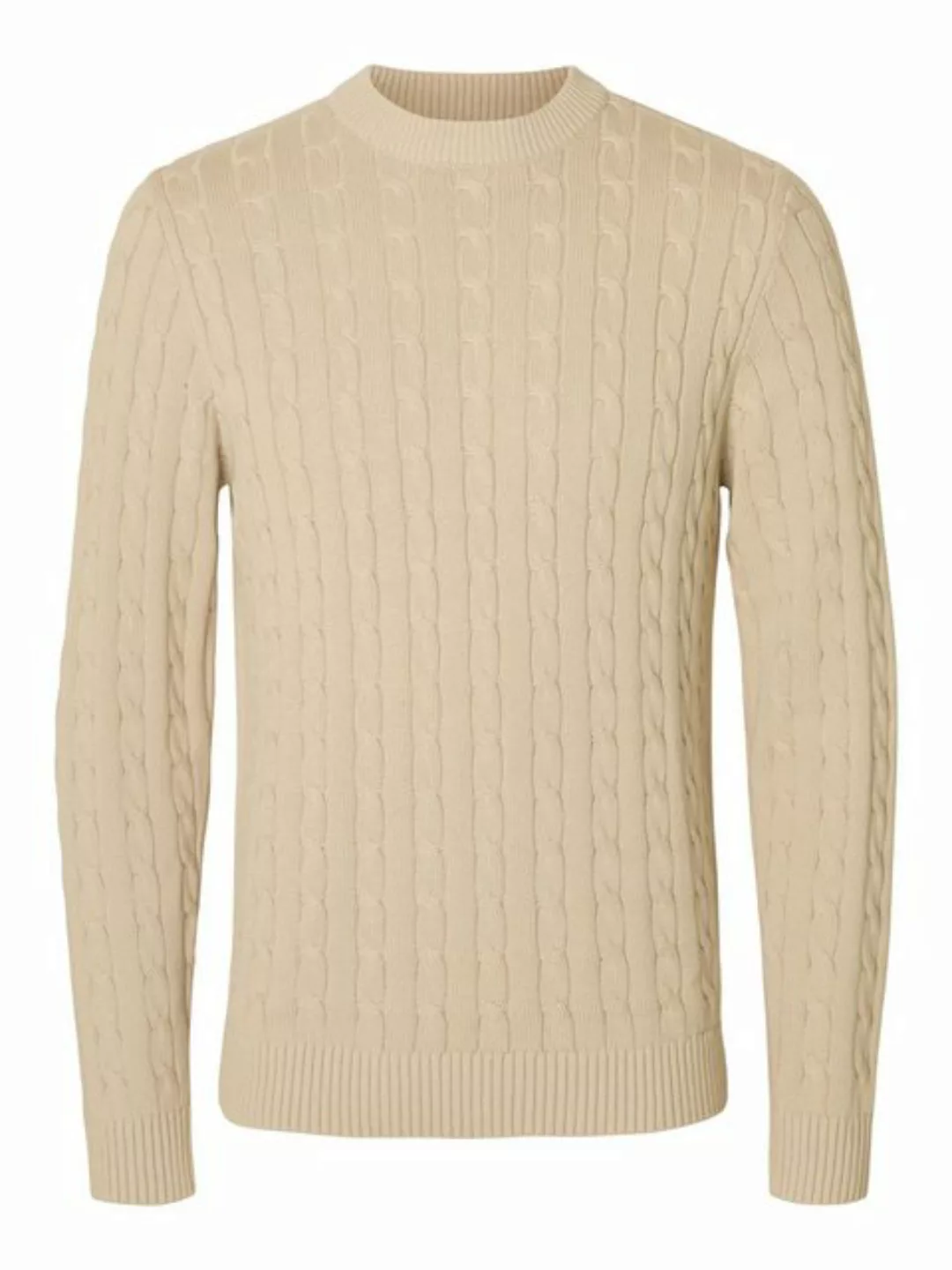 SELECTED HOMME Strickpullover - Pullover - SLHRYAN STRUCTURE CREW NECK günstig online kaufen