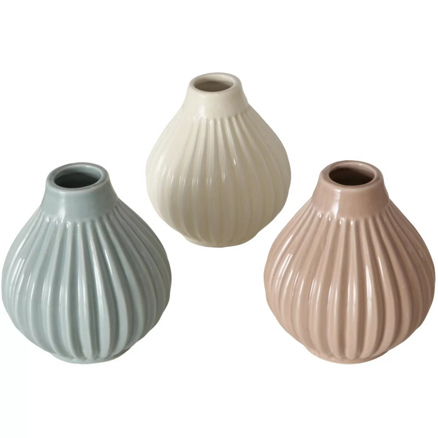 Boltze Vase Trio 11 cm x Ø 10 cm Farbenauswahl günstig online kaufen