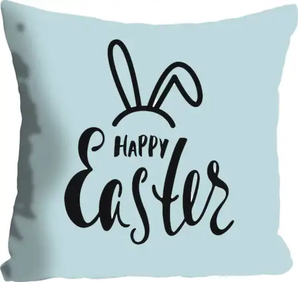 queence Dekokissen »Happy Easter mint« günstig online kaufen