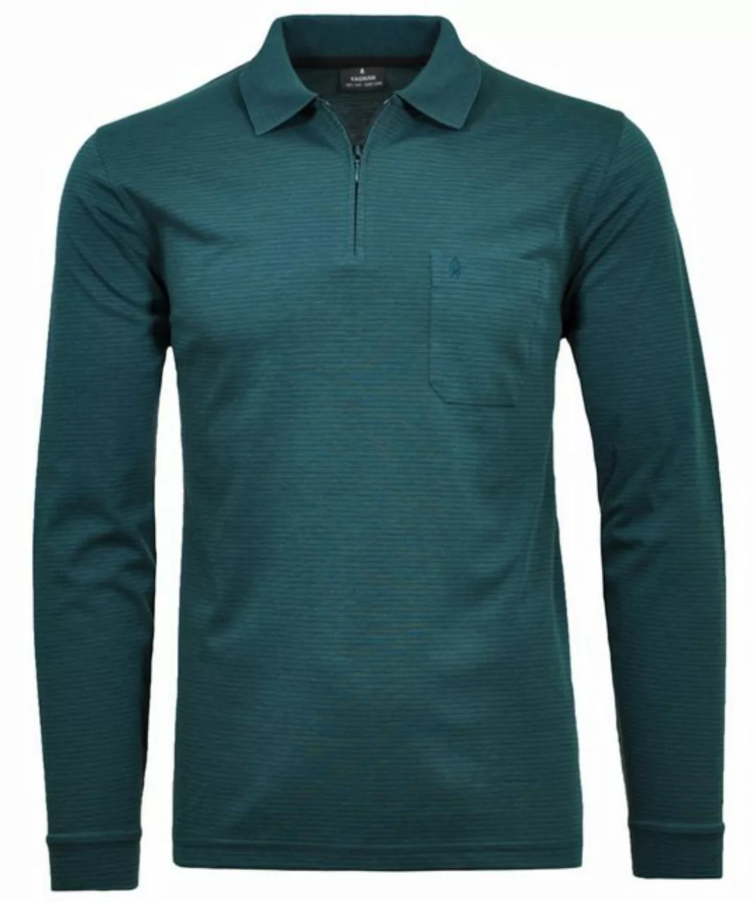 RAGMAN T-Shirt Ragman / He.Polo / Polo zip, fineliner LS günstig online kaufen