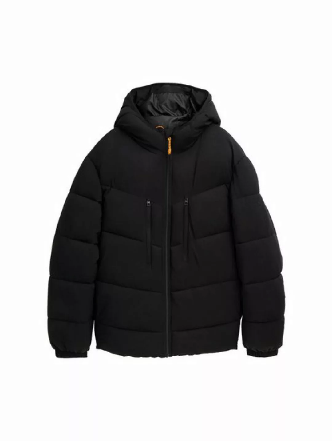 TOM TAILOR Denim Outdoorjacke hooded puffer jacket, Black günstig online kaufen