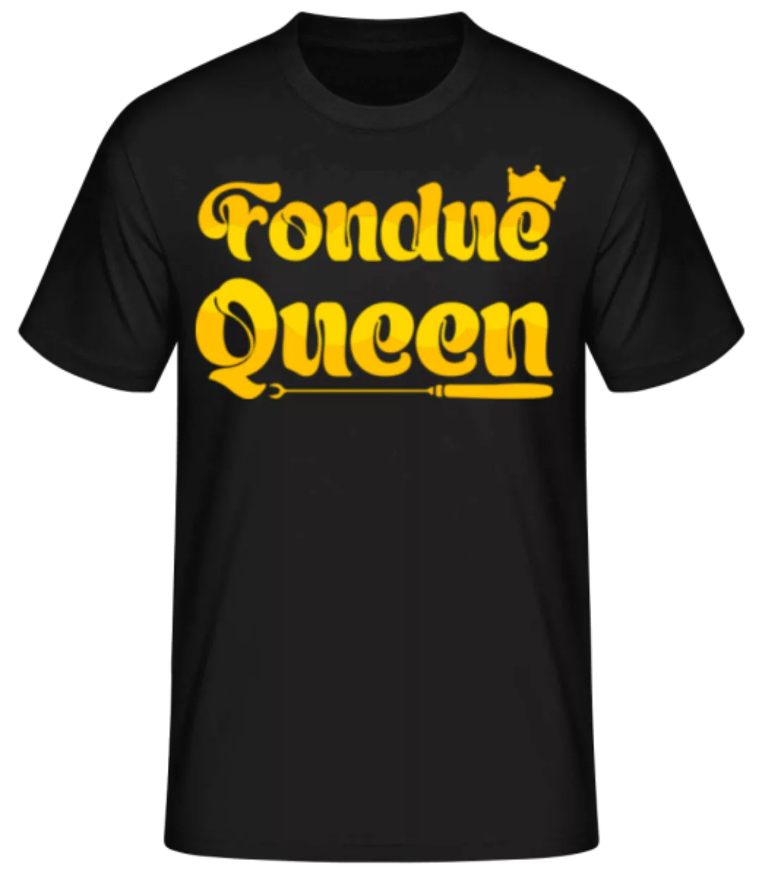 Fondue Queen · Männer Basic T-Shirt günstig online kaufen