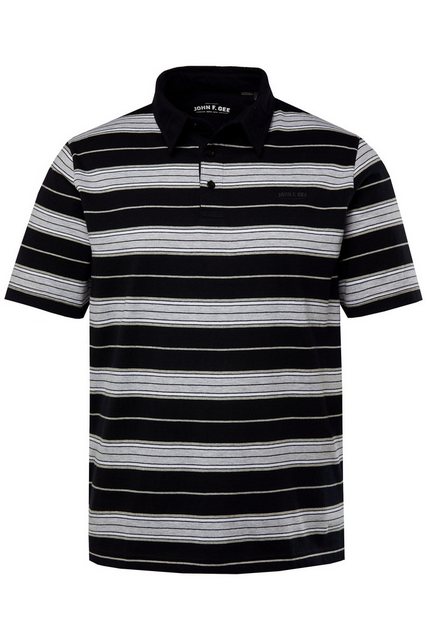 John F. Gee Poloshirt John F. Gee Poloshirt Halbarm Ringel bis 8 XL günstig online kaufen