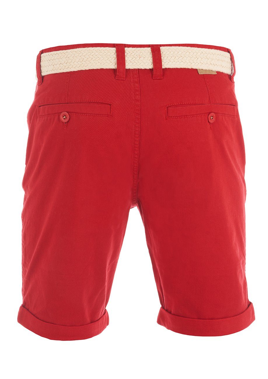 riverso Kurze Hosen Herren Sommer Chino Shorts mit Gürtel Regular Fit RIVHe günstig online kaufen