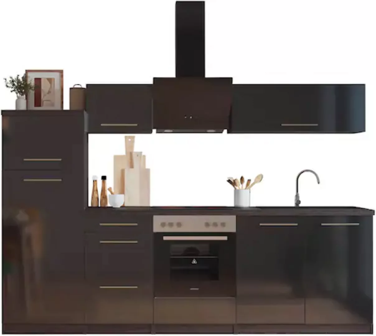 RESPEKTA Küche »Amanda«, Breite 270 cm, mit Soft-Close günstig online kaufen