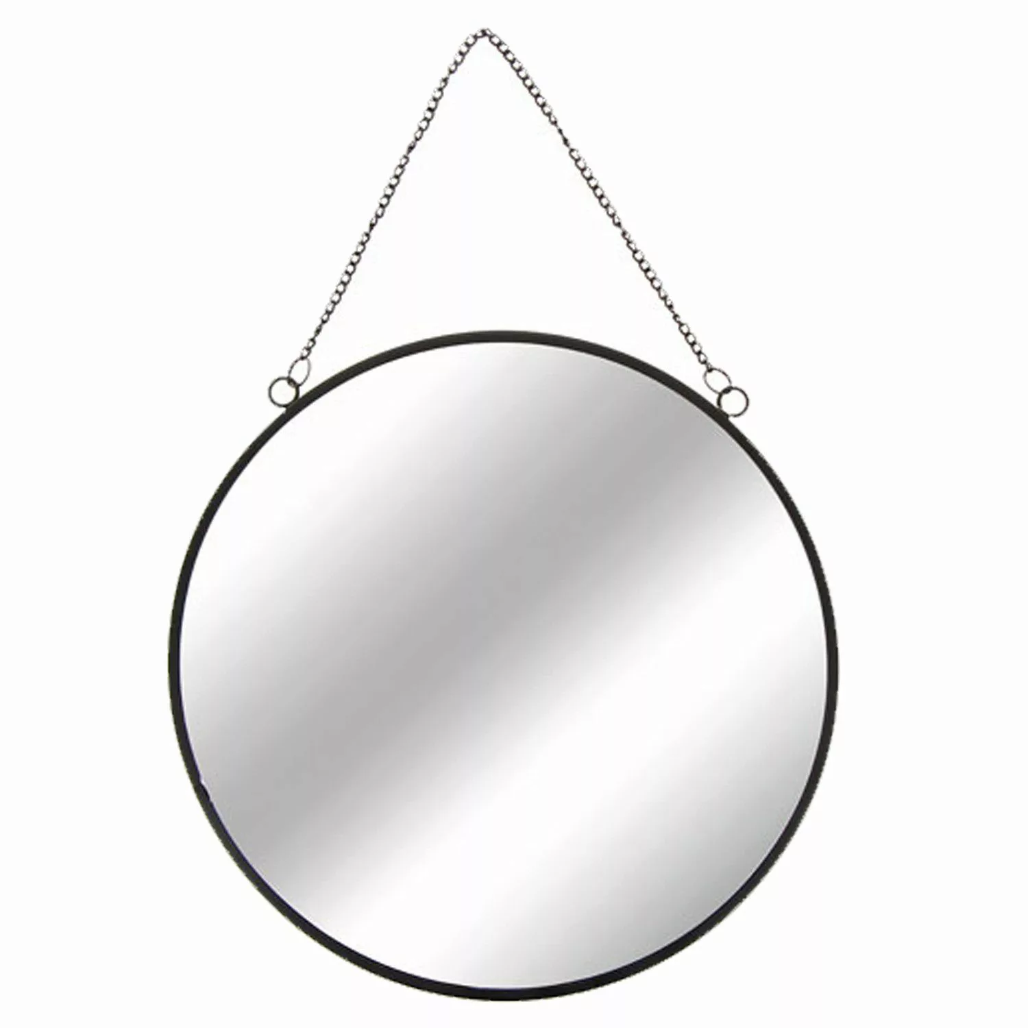 Mojawo Spiegel Runder Wandspiegel / Hängespiegel günstig online kaufen