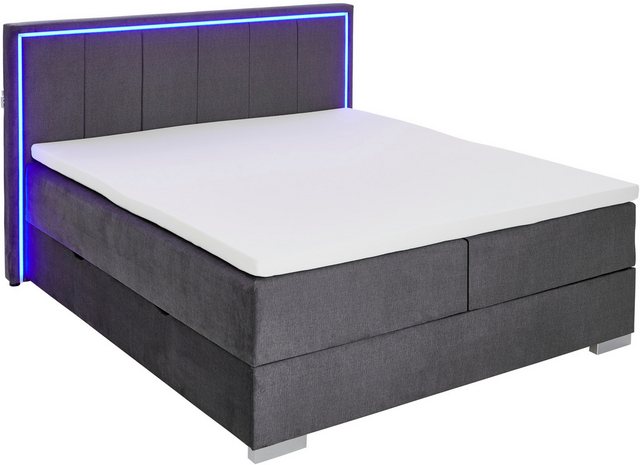 meise.möbel Boxbett Colorado, inkl. LED-Beleuchtung im Kopfteil, Bettkasten günstig online kaufen