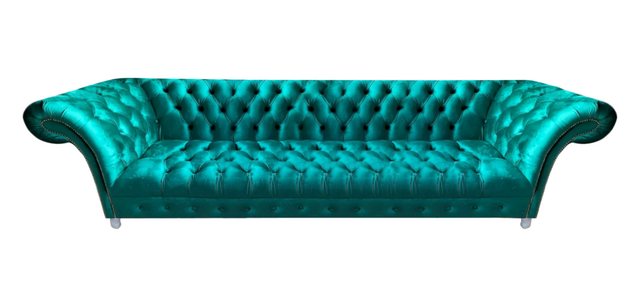 JVmoebel Chesterfield-Sofa Wohnzimmer Textil Sofa Viersitzer Sitzmöbel Neu günstig online kaufen