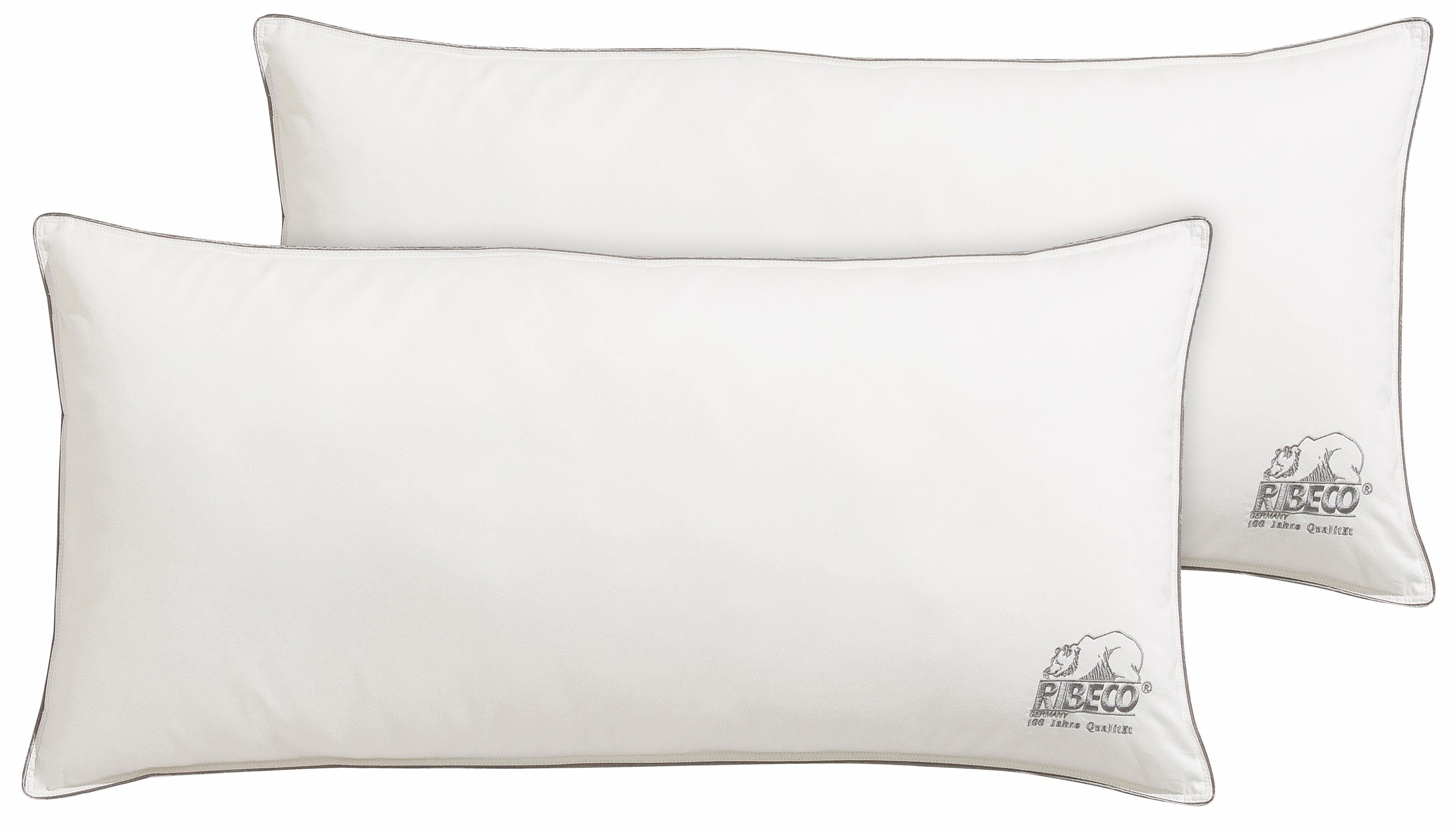 RIBECO Microfaserkissen Marie, Kissen 40x80 cm günstig online kaufen