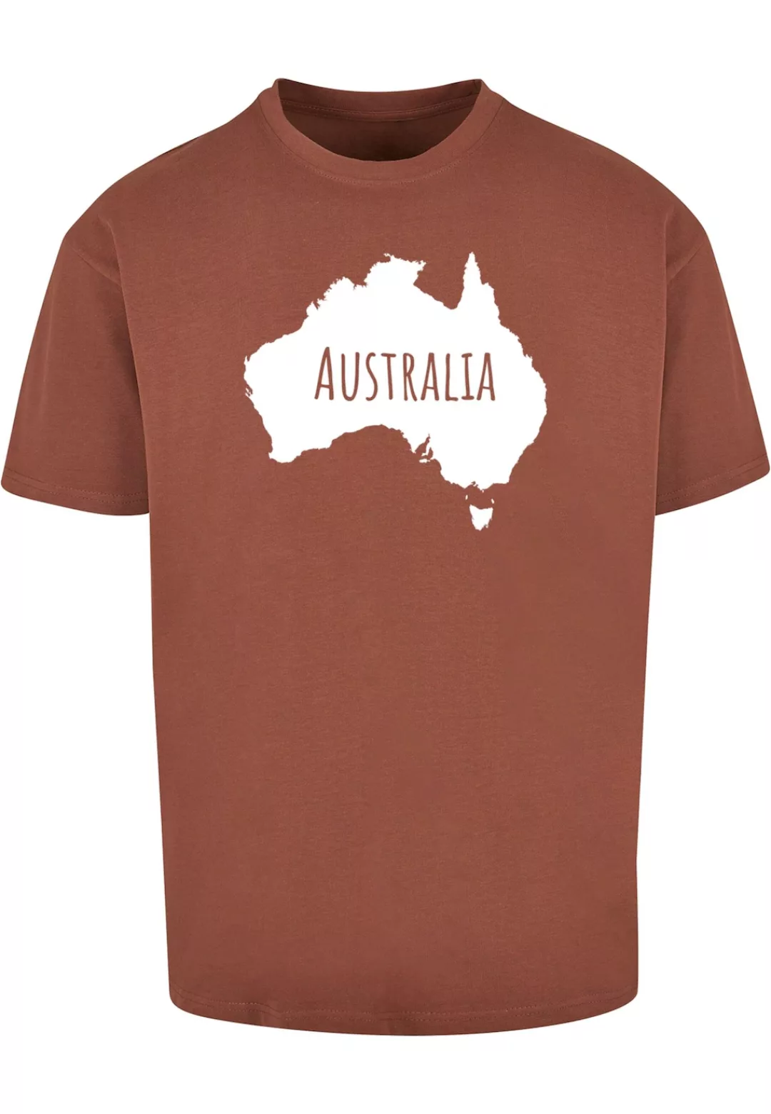 Merchcode T-Shirt "Merchcode Herren Australia X Heavy Oversize Tee-BY102", günstig online kaufen
