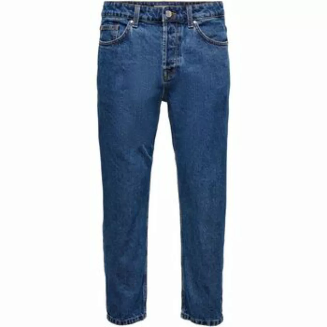 Only & Sons   Straight Leg Jeans ONSAVI BEAM D.BLUE PK 1420 NOOS 22021420 günstig online kaufen