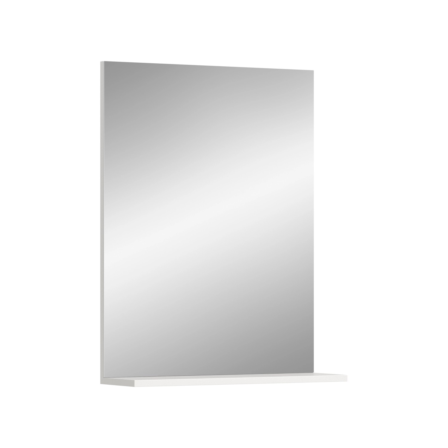 Badspiegel SCHLOONSEE  Breite 60cm  1 Ablageboden  hochwertiges Spiegelglas günstig online kaufen