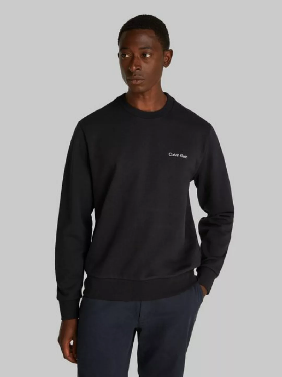 Calvin Klein Sweatshirt CP-LINEAR BOX LOGO SWEATSHIRT mit Logo auf der Rück günstig online kaufen