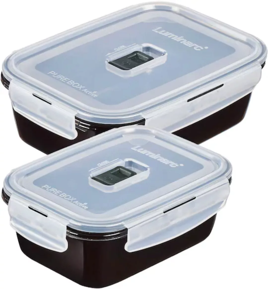 CreaTable Frischhaltedosenset Black Box schwarz günstig online kaufen