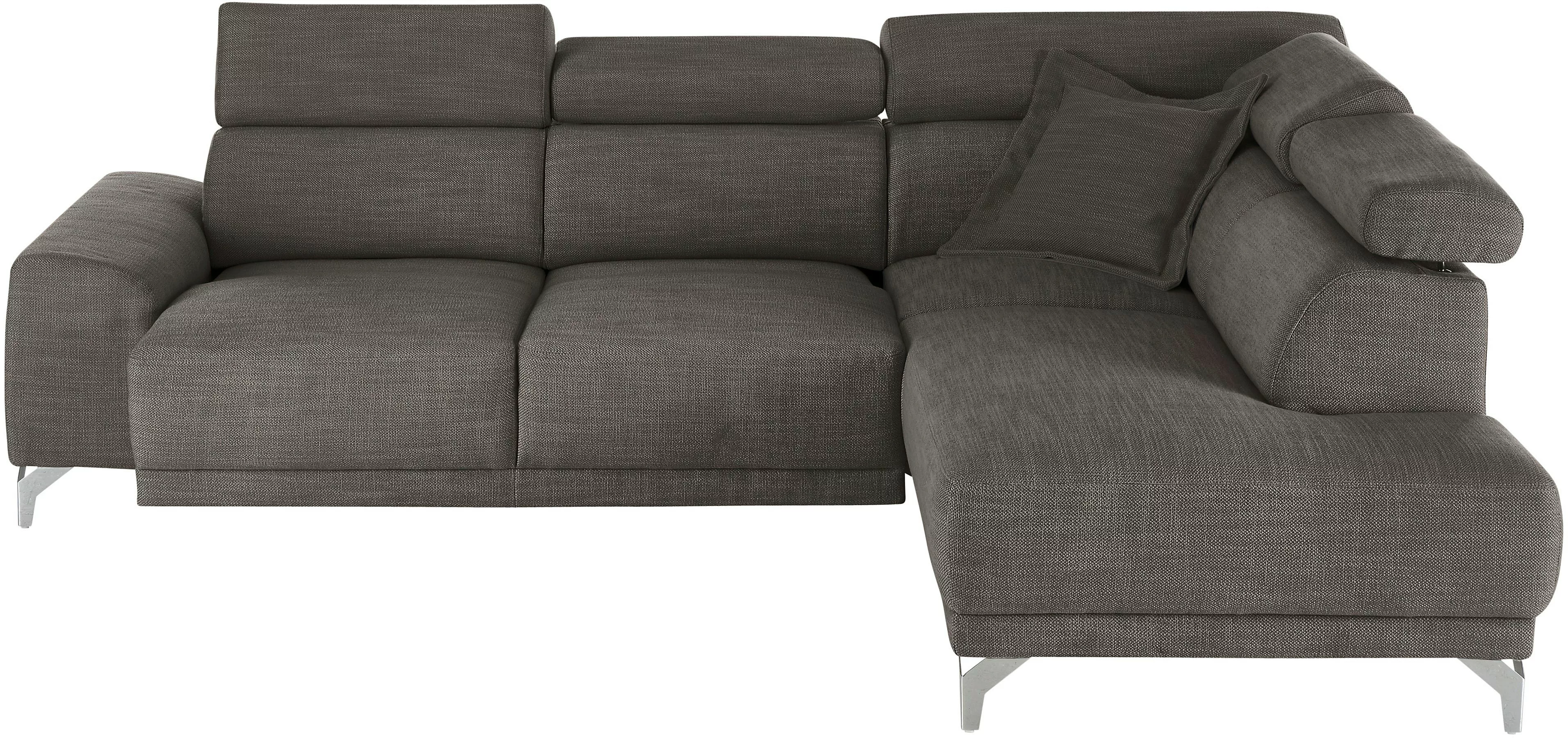 3C Candy Ecksofa Greve Sofa immer mit manuelle Kopfteilverstellungen, moder günstig online kaufen