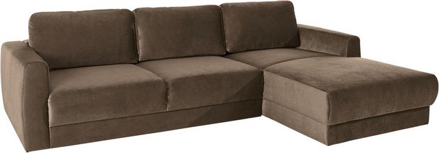 andas Ecksofa "Hobro L-Form", in 3 Bezugsqualitäten in vielen Farben, Desig günstig online kaufen