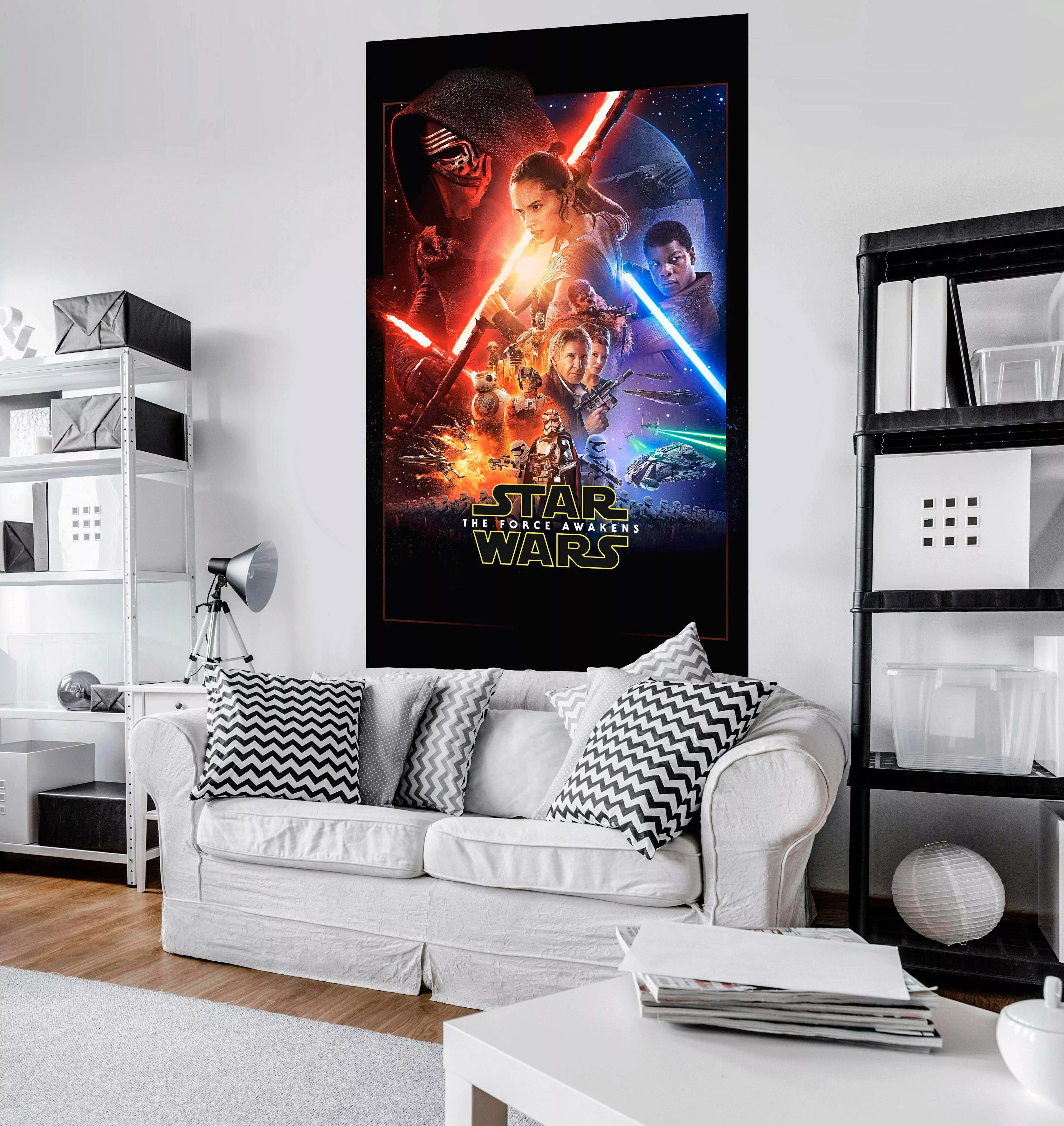 Komar Vliestapete »Star Wars EP7 Official Movie Poster«, 120x200 cm (Breite günstig online kaufen