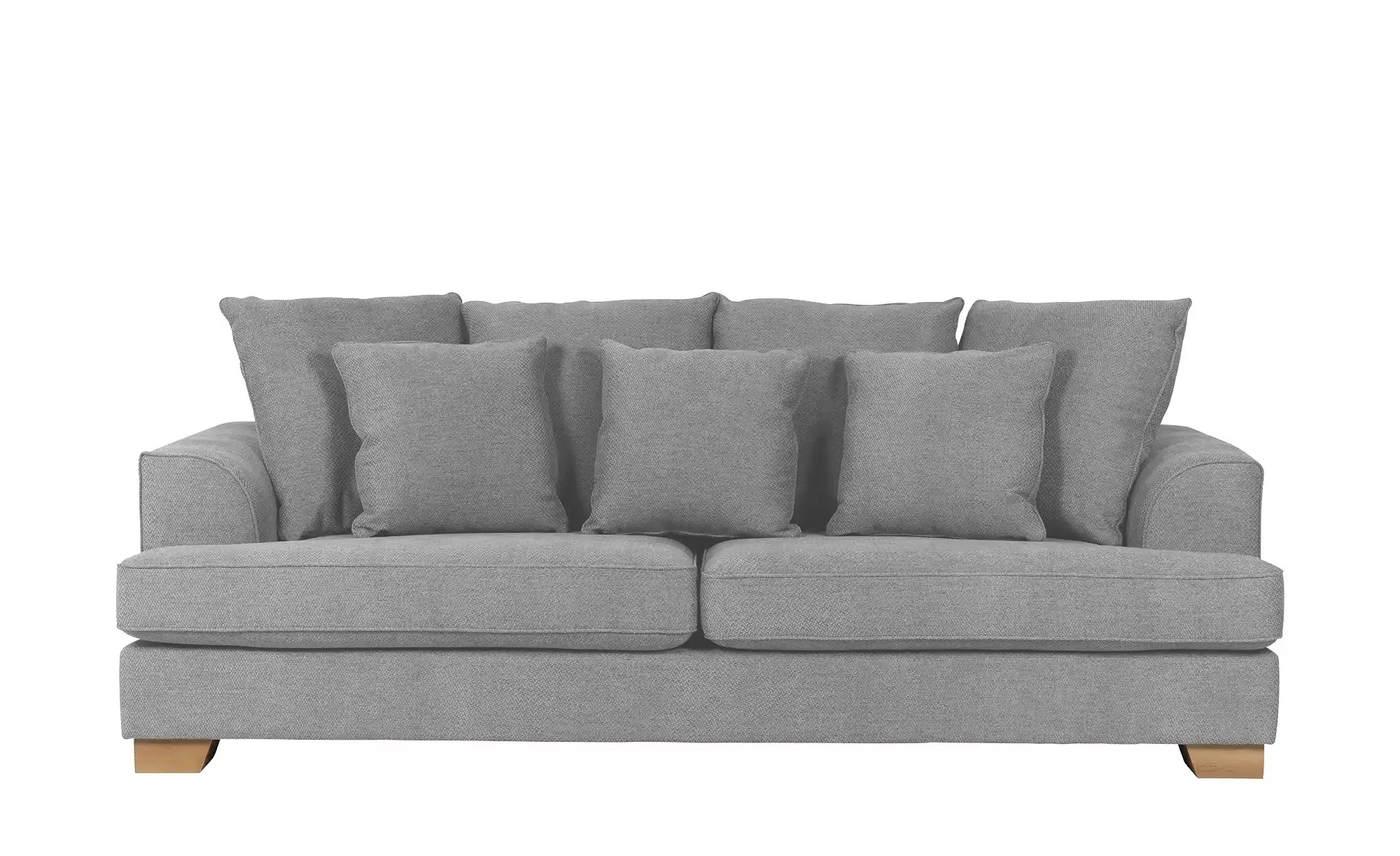 SOHO Sofa  Franka ¦ grau ¦ Maße (cm): B: 231 H: 87 T: 103 Polstermöbel > So günstig online kaufen