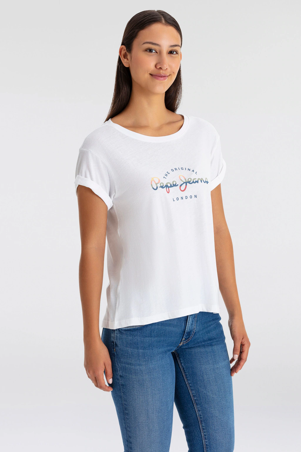 Pepe jeans  T-Shirts & Poloshirts PL505876 ELBA günstig online kaufen