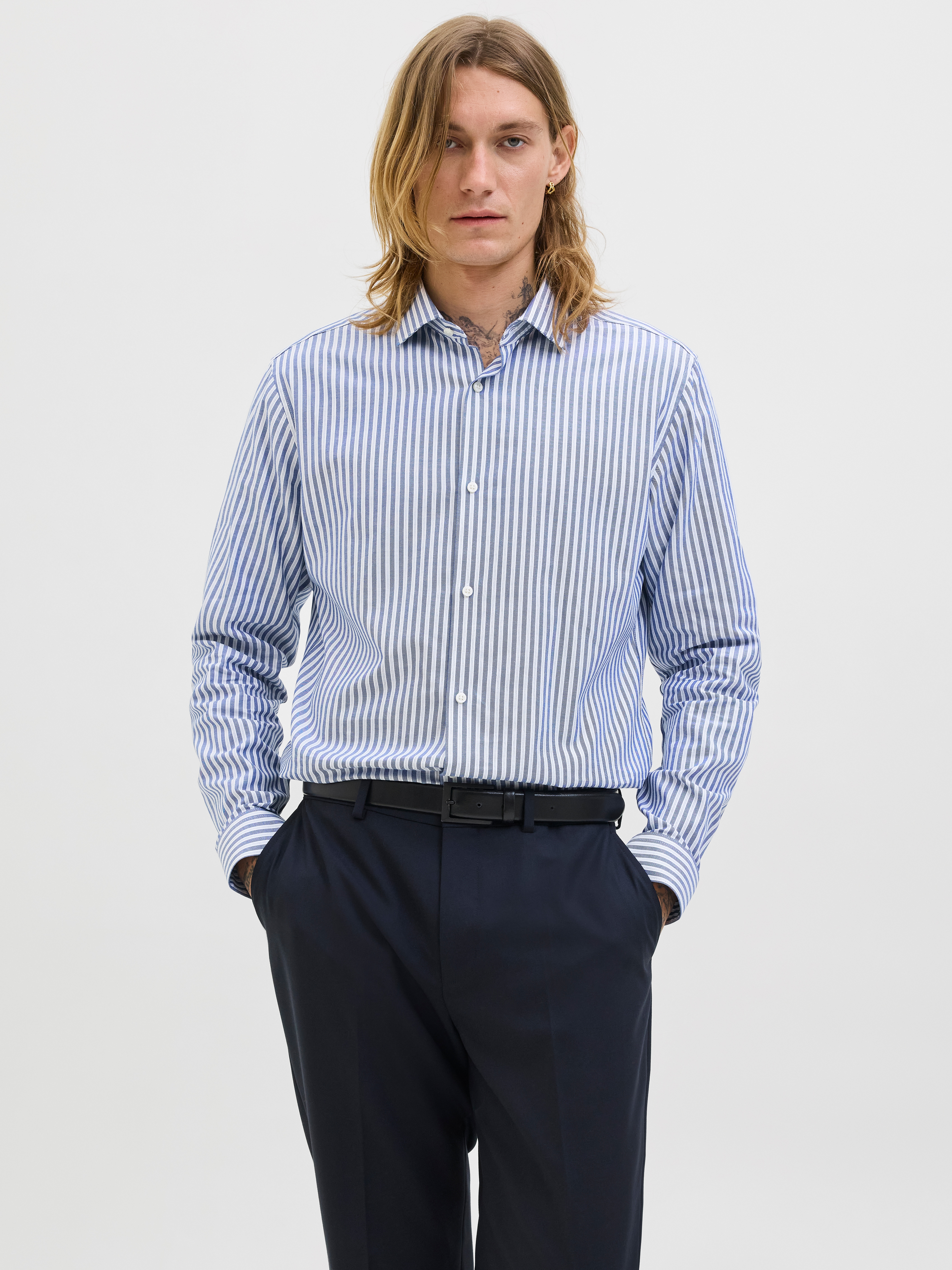 Jack & Jones Langarmhemd "JPRBLAPARKER Slim Fit Hemd, atmungsaktiv, ideal f günstig online kaufen