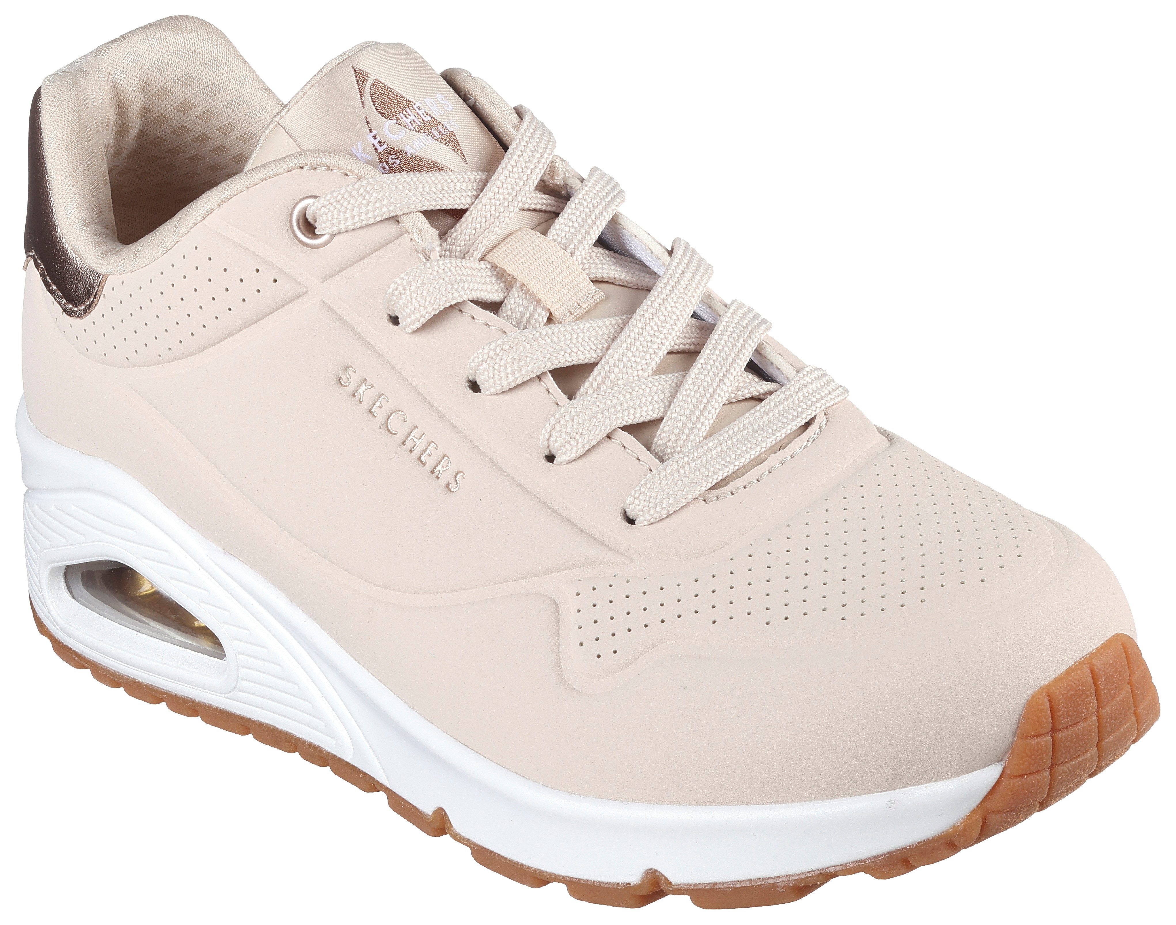 Skechers Sneaker "UNO GOLDEN AIR", Freizeitschuh, Halbschuh, Schnürschuh mi günstig online kaufen