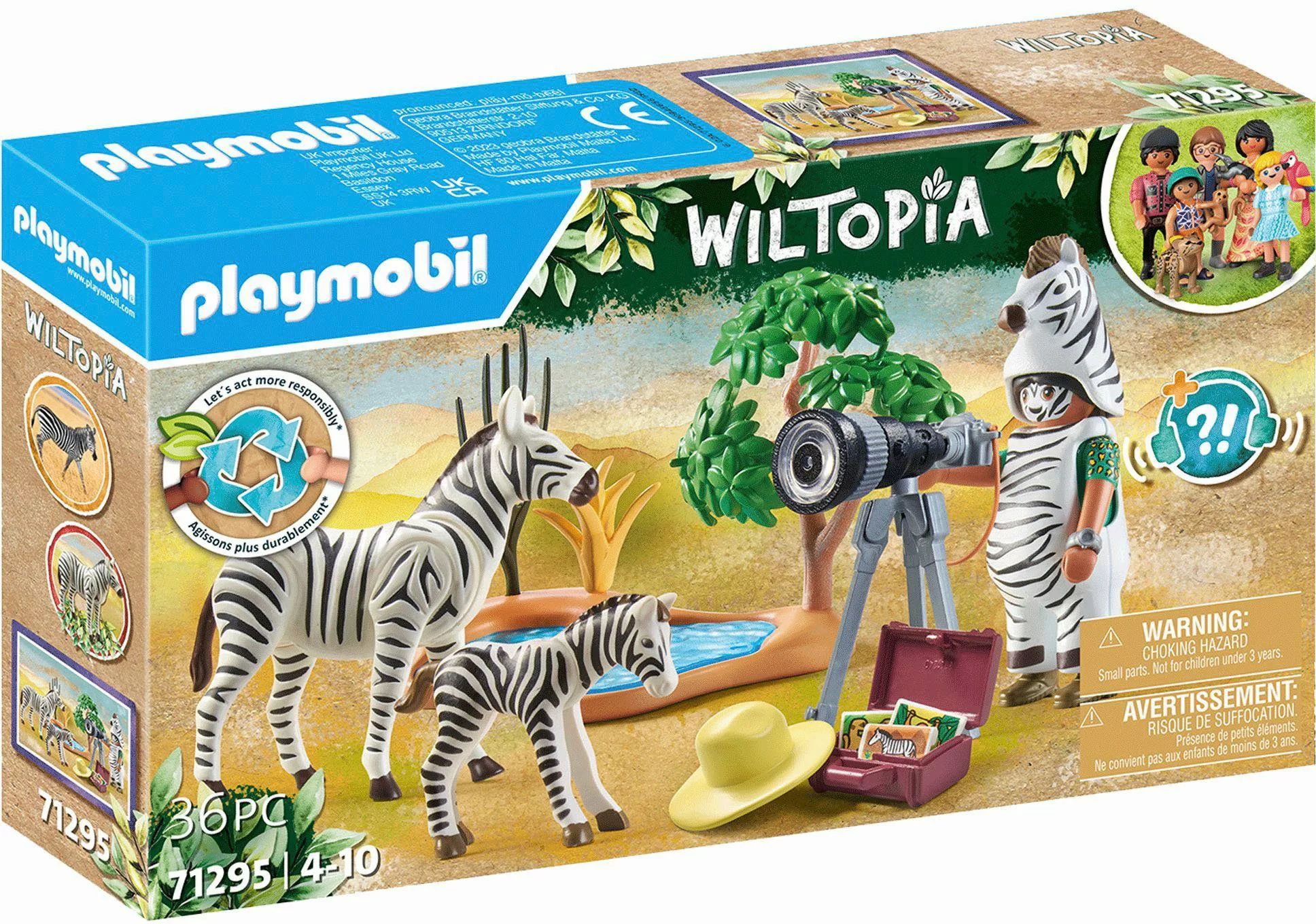 Playmobil® Unterwegs mit der Tierfotografin (71295), günstig online kaufen