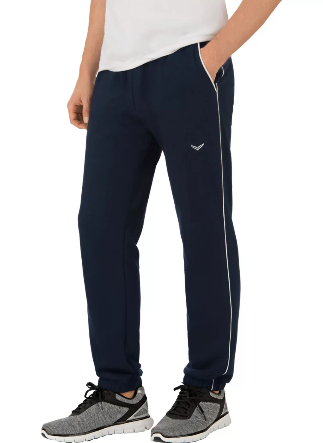 Trigema Sweathose "TRIGEMA Jogginghose mit Paspel", (1 tlg.) günstig online kaufen