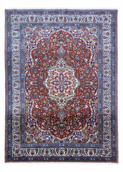 morgenland Wollteppich »Bachtiar Medaillon Rosso scuro 286 x 203 cm«, recht günstig online kaufen