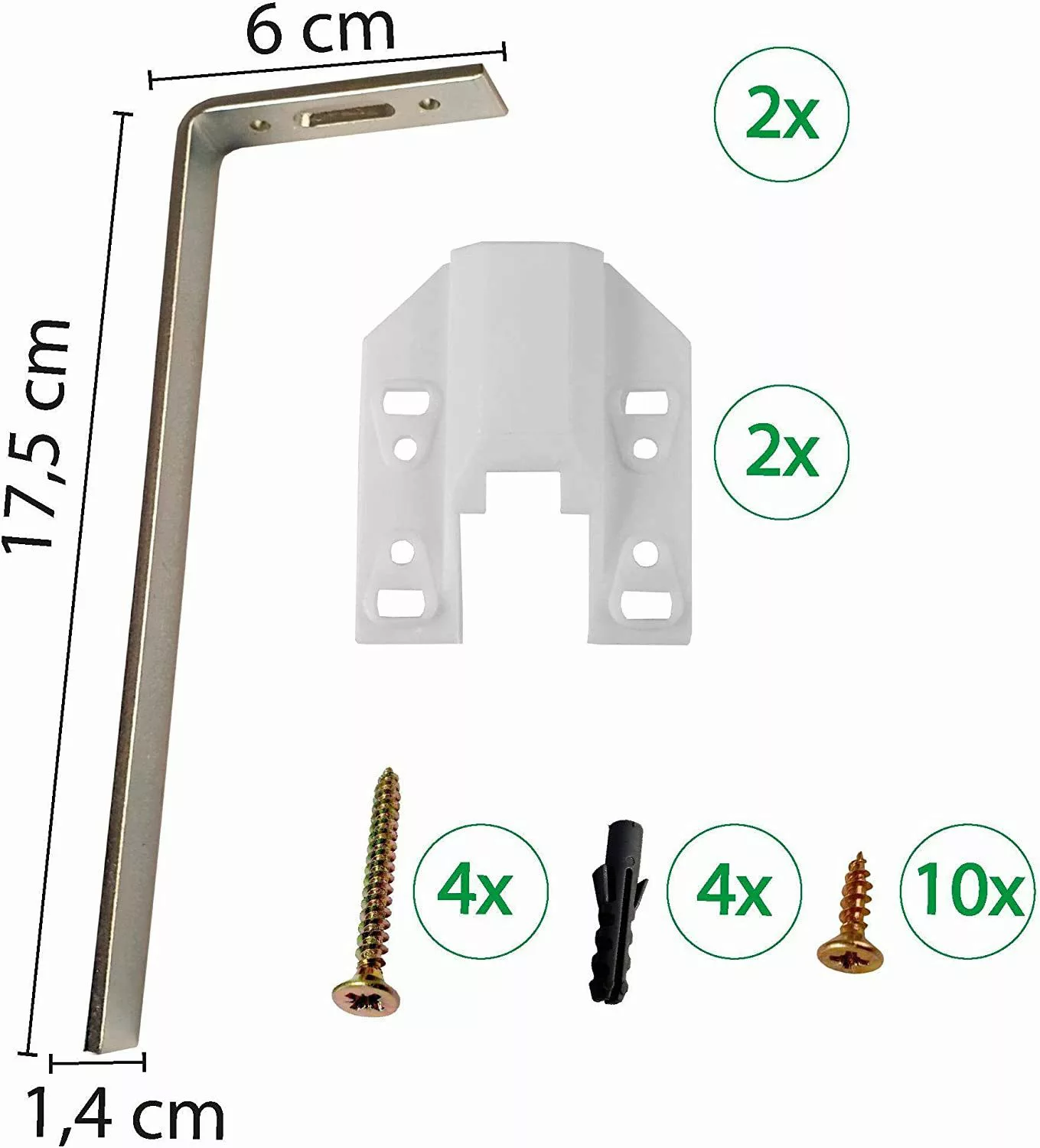 Clever-Kauf-24 Schienensystem Innenlauf Schiene Basic, Universal-läufig, günstig online kaufen