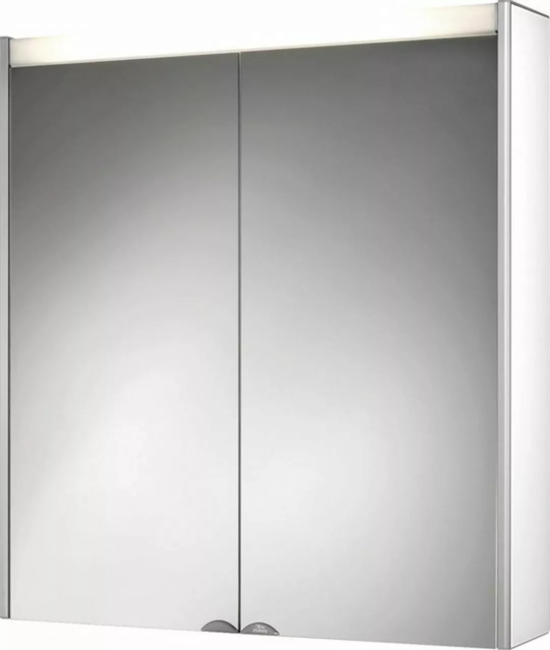 jokey Spiegelschrank Dekor Alu LED Aluminium, 65,4cm breit günstig online kaufen