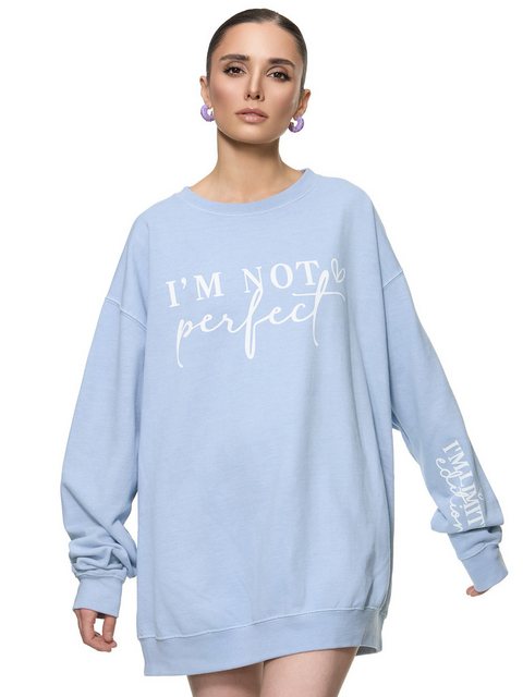 Worldclassca Sweatshirt Worldclassca Oversized Sweatshirt NOT PERFECT Print günstig online kaufen