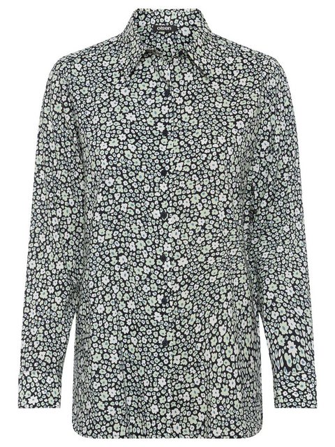 Olsen Langarmbluse mit vollflächigem Blumenprint günstig online kaufen