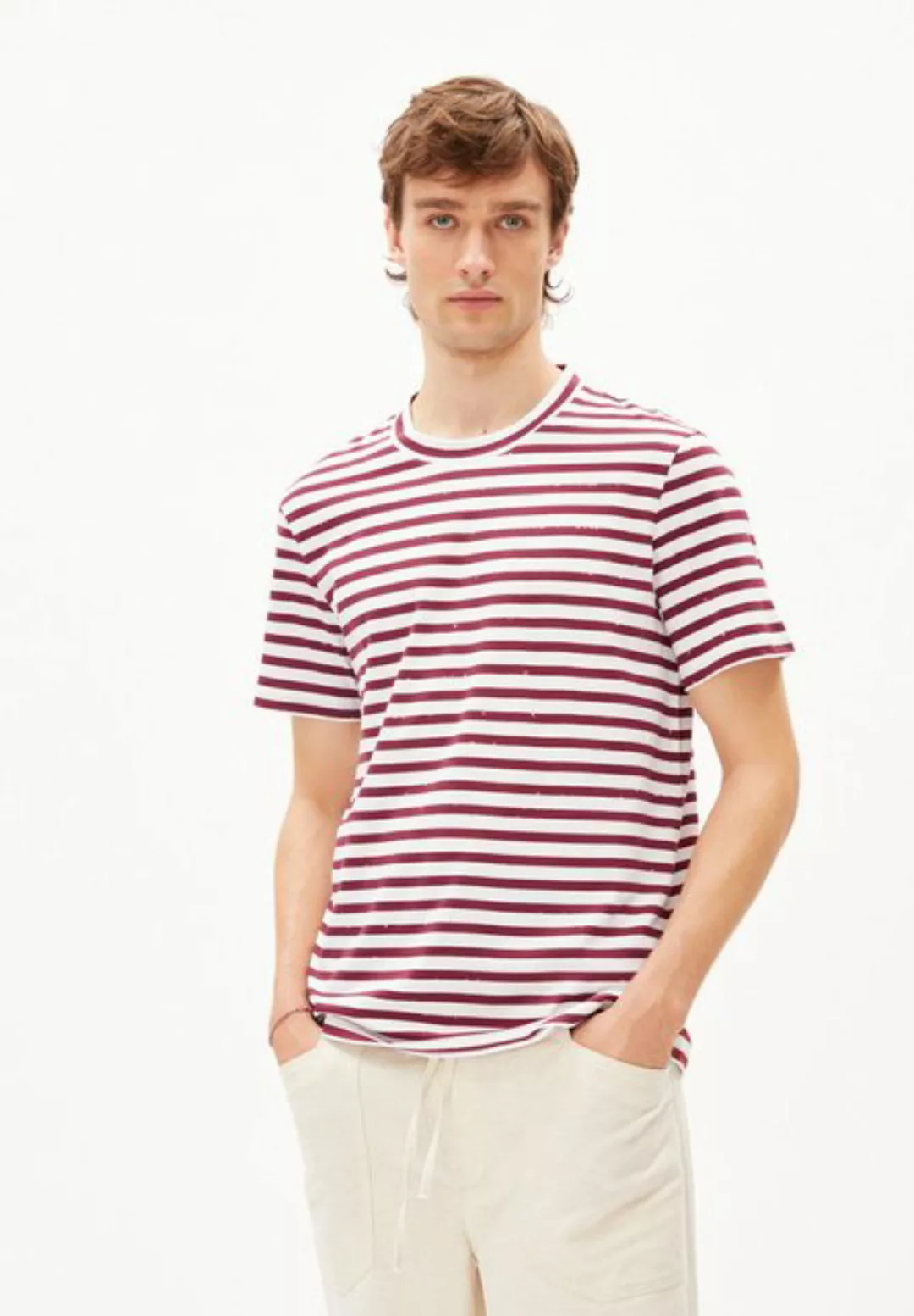 Armedangels Print-Shirt MALMAA STRIPES Herren günstig online kaufen